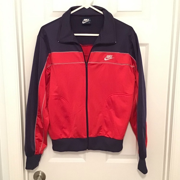Nike Other - Vintage NIKE Blue Label Front Zip Athletic Jacket